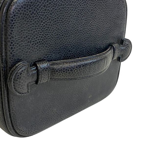 CHANEL Black Logo Pouch - Picture 5 of 12